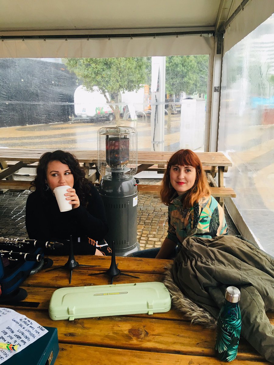 Heather and Bridget by the bridge #lizziequay #cosyatthequay