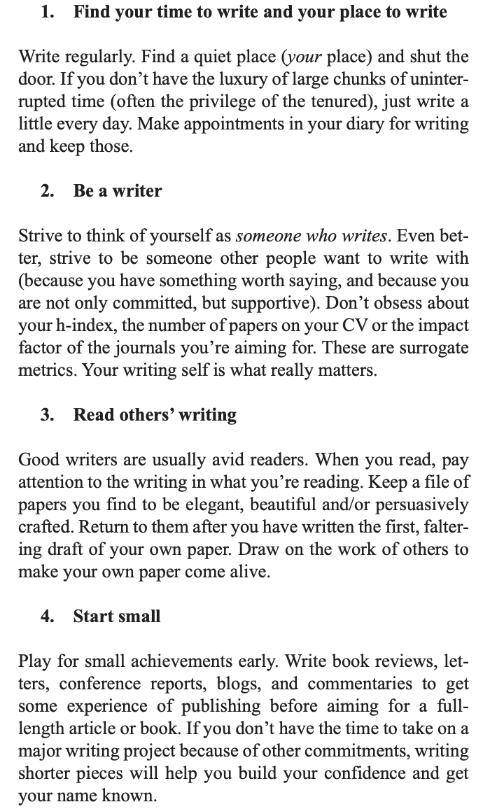 How to get published: 18 writing tips by academic women for early-career researchers of any gender buff.ly/2JFmKDr by <a href="/trishgreenhalgh/">Trisha Greenhalgh</a> &amp; friends #phdchat #phdadvice #phdforum #phdlife #ecrchat #acwri