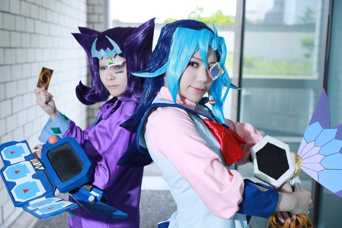 ✧ cosplay ✧ 遊戯王ZEXAL 神代璃緒神代凌牙:HALCAさんphoto:nanon
