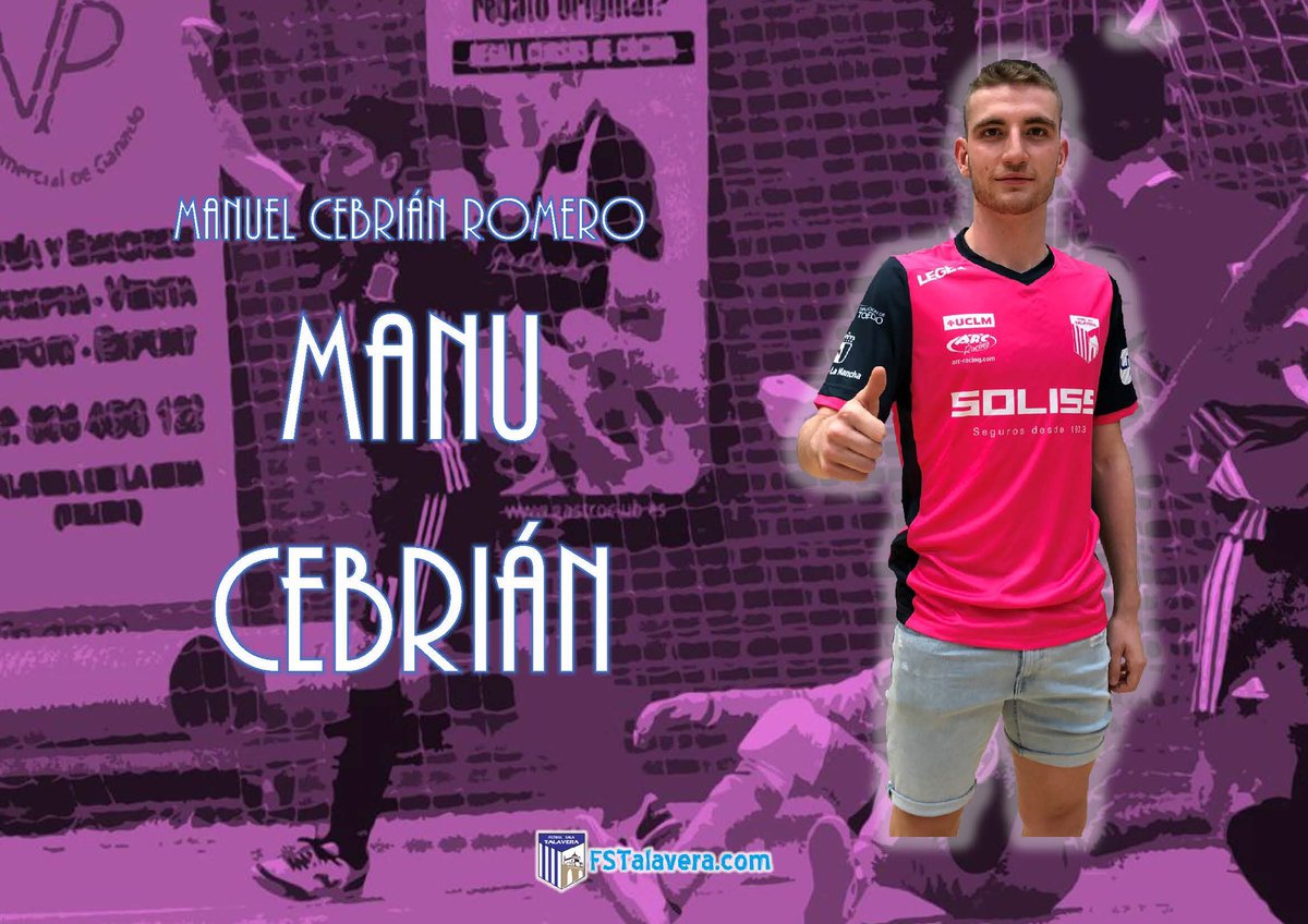 ¡¡¡Es fichaje!!! Para nosotros es un placer poder presentaros a una de las mayores promesas de este deporte a nivel nacional. Esta temporada jugará con nosotros @Manuelcebrian7. ¡Bienvenido, Manu!