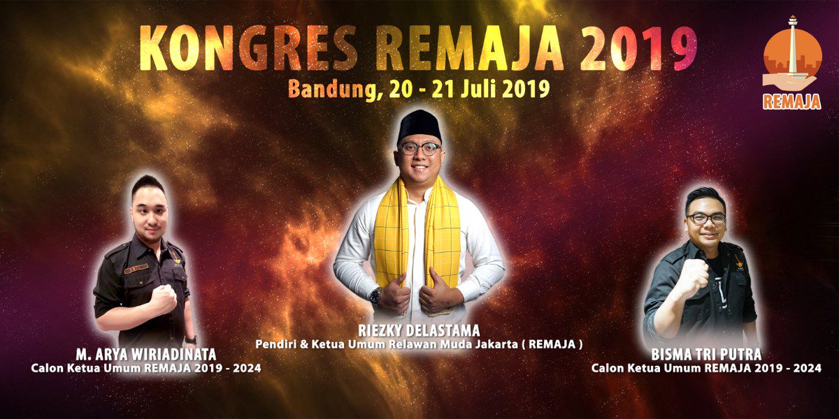 H-1 Menuju Kongres REMAJA #relawanmudajakarta <a href="/riezkydelastama/">Anak Selatan</a> <a href="/MAWiriadinata/">M. Arya Wiriadinata</a> <a href="/bismabtp/">Bisma Putra</a>