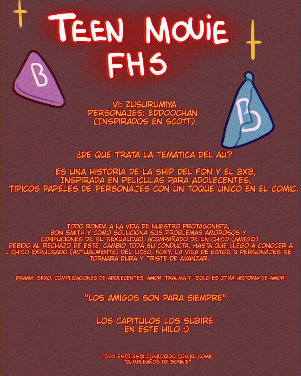 FNAFHSLOVER4's tweet photo. Teen Movie FHS #FNaFHS #Bonnie #FNaFHSBonnie #Bon #fnafhsbonnie #BxB #fnafhsfoxy #Fox #fon #fonnie https://t.co/GqAZQ5Sp9r