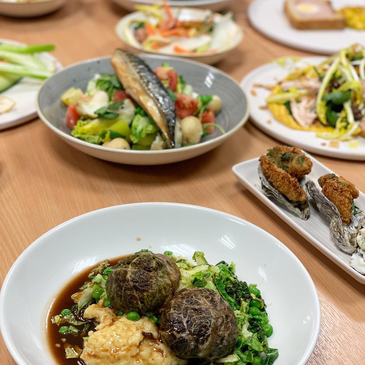 Our team tasting the new menu! #cookoff #newmenu #youngspubs #youngschefs #youngspubspeople #northlondon #islington #islingtonlife #highburyandislington