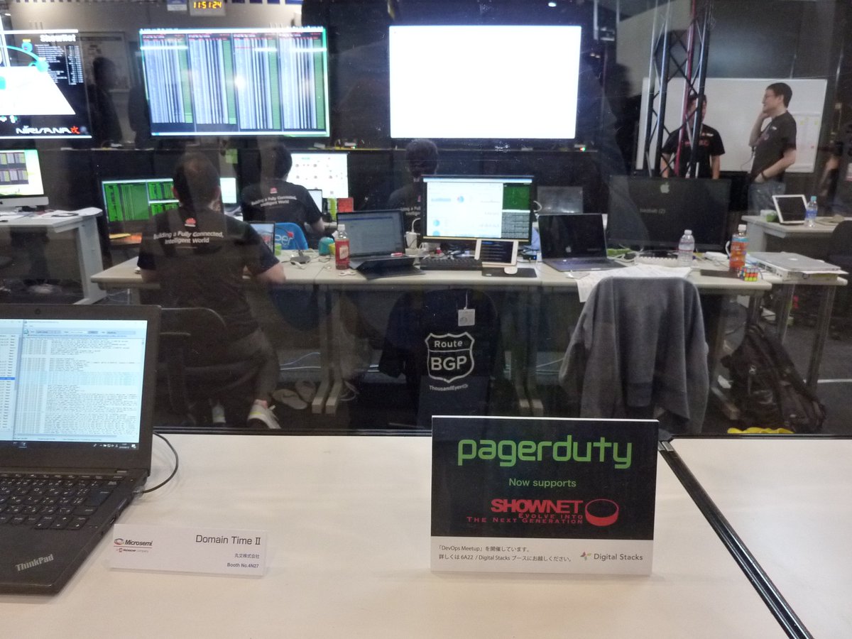 Digital_Accels's tweet photo. Digital Stacksは2019年6月12日〜13日に開催されたInterop Tokyo 2019のShowNet構築にコントリビューターとしてPagerDutyを提供し、Interop Tokyo 実行委員会から感謝状を頂戴しました。
https://t.co/Bdp0YYccVM #DevOps #PagerDuty #shownet #Interop #Interop19 https://t.co/VopMbPkWe3