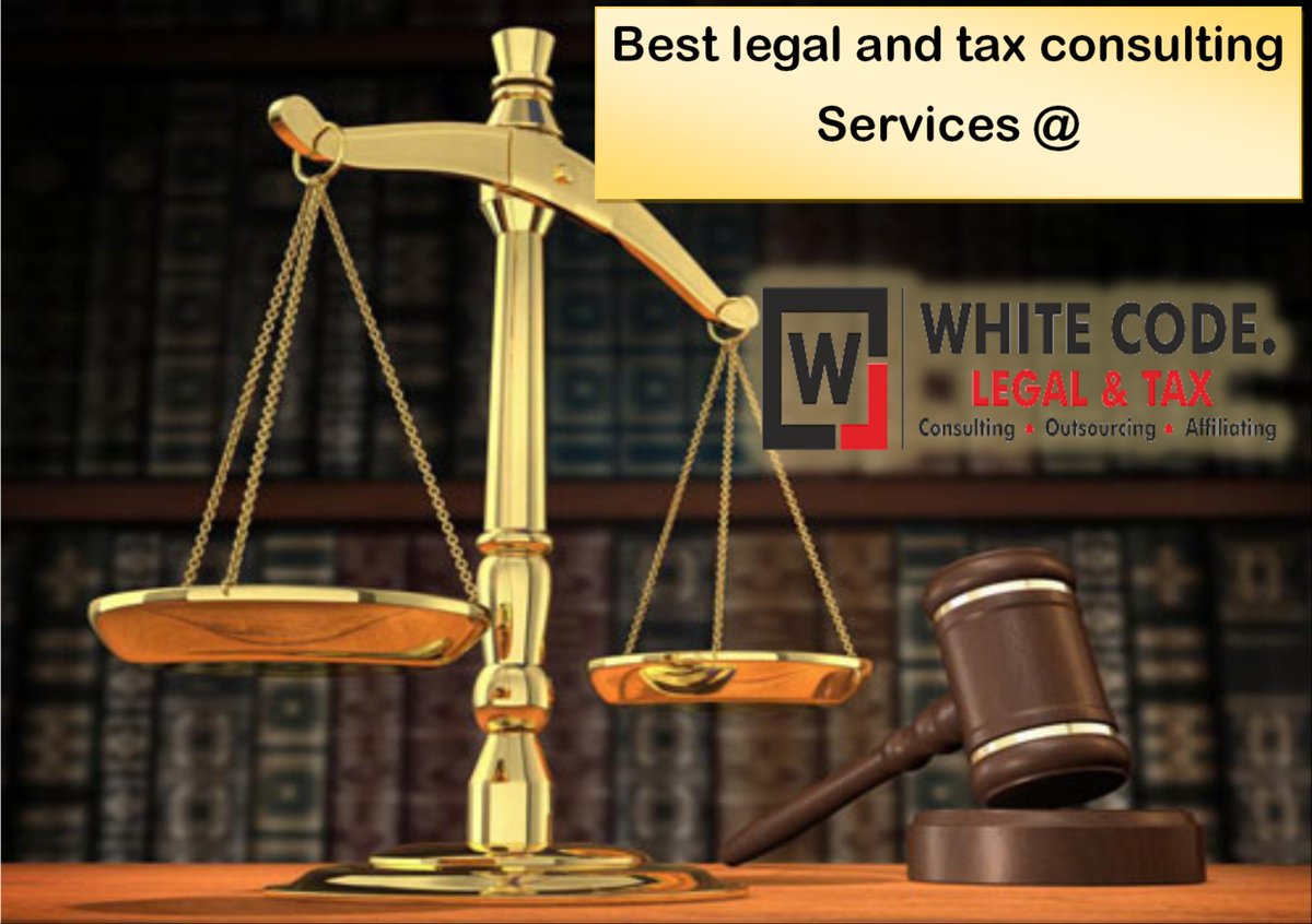 Sahana76625391's tweet photo. White Code Legal is an international Legal &amp; Tax Consulting, Outsourcing and Affiliating organization to extend the regime of Legal &amp; Tax access and deliver maximum services globally.

Get Our services: https://t.co/Q0auY3AJrv
#whitecodelegal #legalservices #Taxconsulting https://t.co/Jhk7VwCTfc