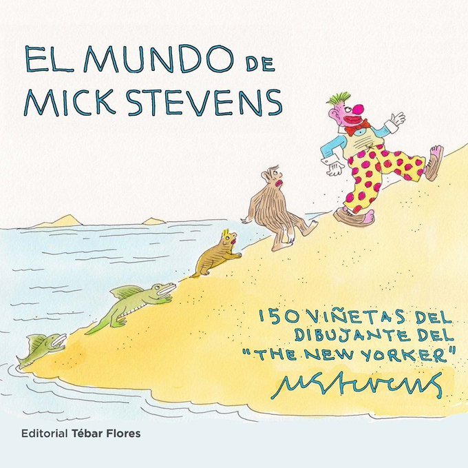 TebarFlores's tweet photo. Esta noche a las 21:30 el gran @yardbirdiaint y David Román, traductor de #ElMundoDeMickStevens, estarán charlando con @FedericoQuevedo en @elfaro_ri de @RadioInter_es 📖👏😊📻
•
•
#tébarflores #editorialtébarflores #madrid #editorial @NewYorker @cmarlo66 https://t.co/HAoesxSWf0