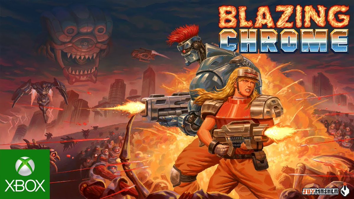KRISTINE (@kristineoffcial) on Twitter photo Catch me on the end credits of Blazing Chrome! Out now on ps4, xbox one, switch etc 👾 Congrats <a href="/Danilo_Noites/">danilo days</a>, <a href="/JoyMasher/">JoyMasher</a> & <a href="/TheArcadeCrew/">The Arcade Crew | SHUFFLE TACTICS is OUT!</a>!
#blazingchrome Catch me on the end credits of Blazing Chrome! Out now on ps4, xbox one, switch etc 👾 Congrats <a href="/Danilo_Noites/">danilo days</a>, <a href="/JoyMasher/">JoyMasher</a> & <a href="/TheArcadeCrew/">The Arcade Crew | SHUFFLE TACTICS is OUT!</a>!
#blazingchrome