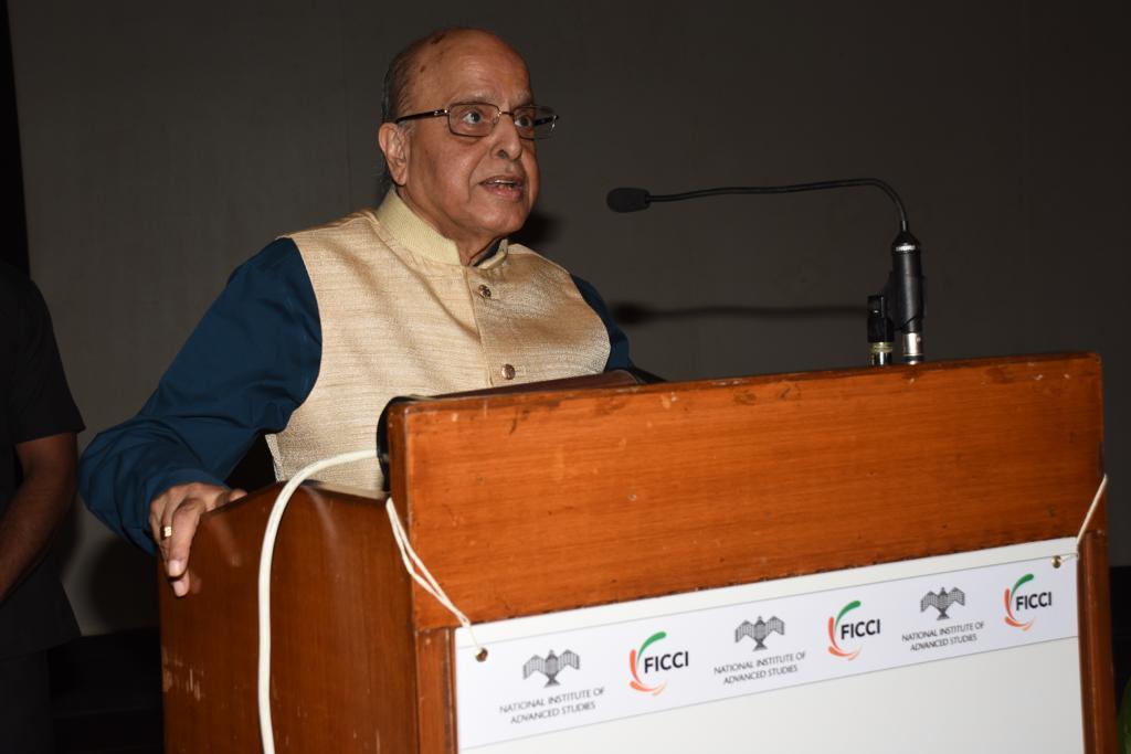 ficci_india's tweet image. Geospatial Technologies can play a huge role in development &amp;amp; mapping of Heritage Sites: Dr K Kasturirangan, Advisor &amp;amp; Former Chairman, @isro at the conference on #GeospatialTechnologies for Heritage Conservation &amp;amp; Management organized by @ficci_india &amp;amp; @NIAS_India.