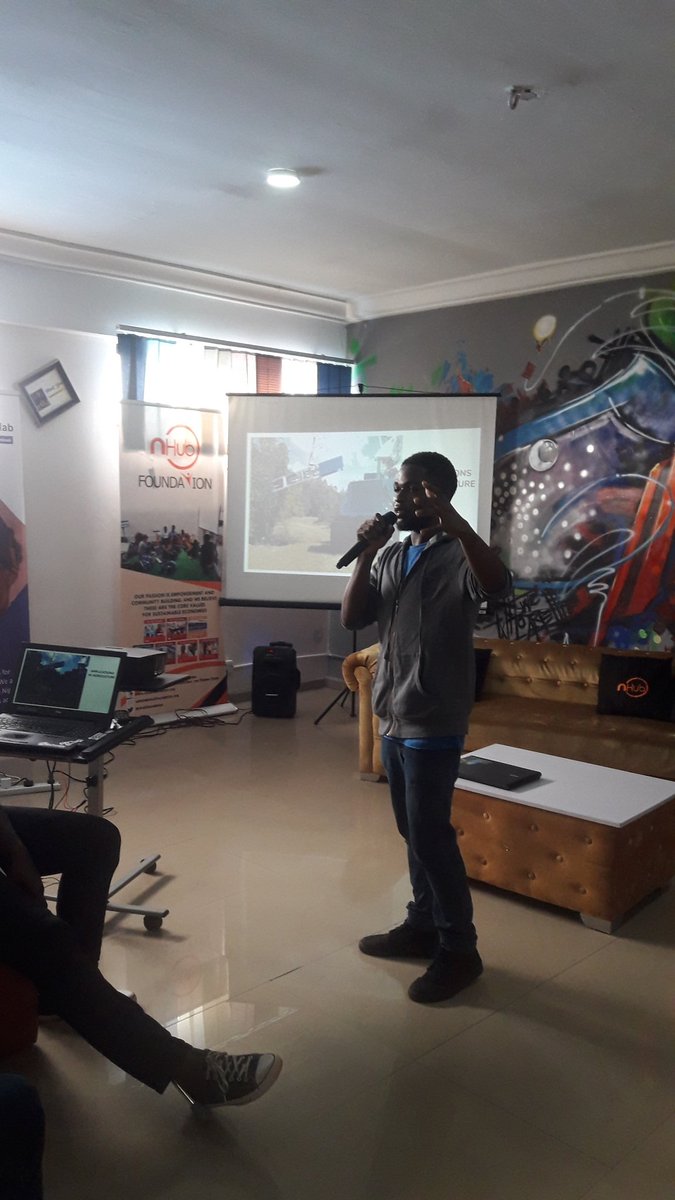 nHubFoundation's tweet photo. @churchsimon001 speaking on #IoT and #Robotics and it's applications in #agriculture : #cropplanting
#harvesting #cropmonitoring
Keep the the conversation going on #emergefest2019
#emergingtechnologies
#technews #CNNtech #techhub https://t.co/9CuFiypjZI