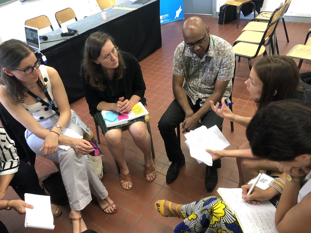 #AIF2019: How to work better together on a European level on #culturalrelations projects? Brainstorming session at the annual meeting of the French network in Versailles! Together with <a href="/eu_eeas/">European External Action Service - EEAS 🇪🇺</a> and <a href="/francediplo/">France Diplomatie 🇫🇷🇪🇺</a>! Thanks for the invite and the great organisation <a href="/IFParis/">Institut français</a> 🙂