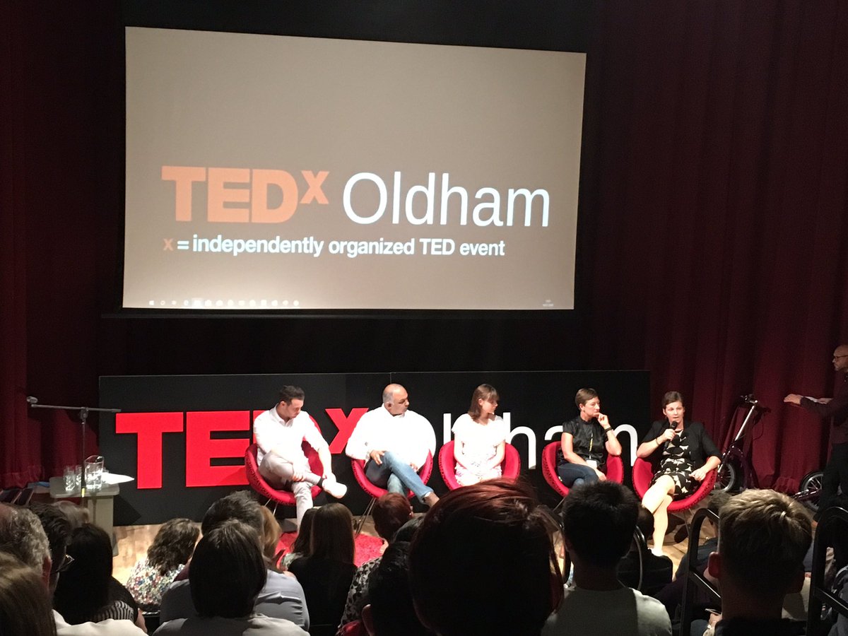 What can we say so far but WOW! Inspiration! First five speakers Q&amp;A #TEDxOldham #oldham #oldhamhour