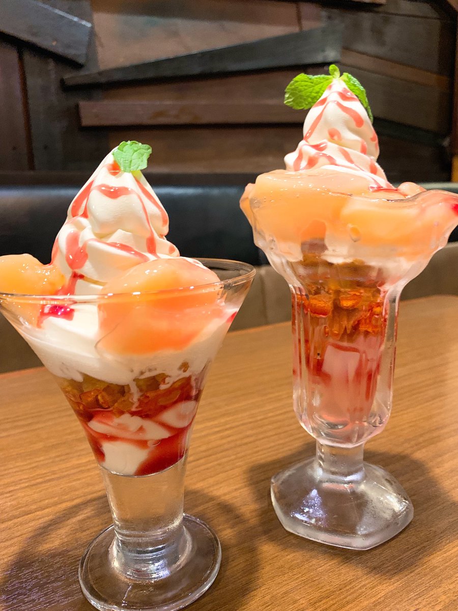 サマースノーピーチパフェ hashtag on Twitter