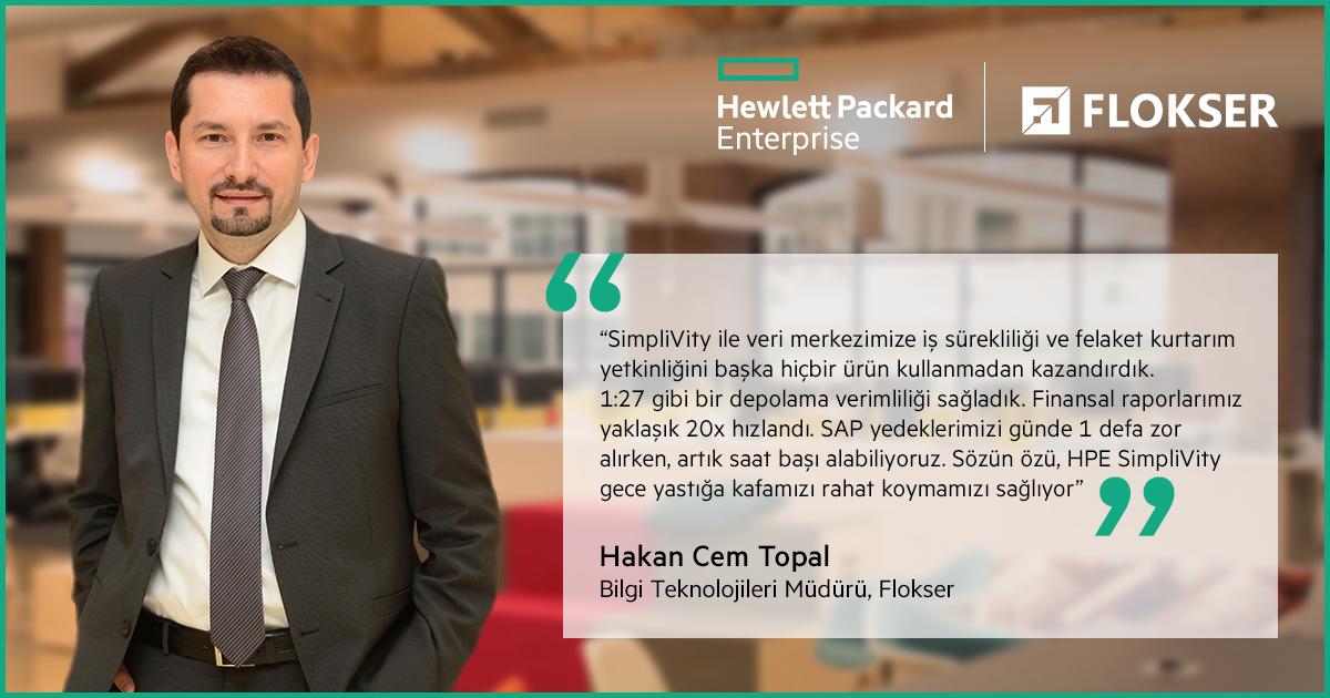 HPE_Turkey's tweet image. Flokser, #HPE #Simplivity ile hem hızını hem de verimliliğini arttırdı!