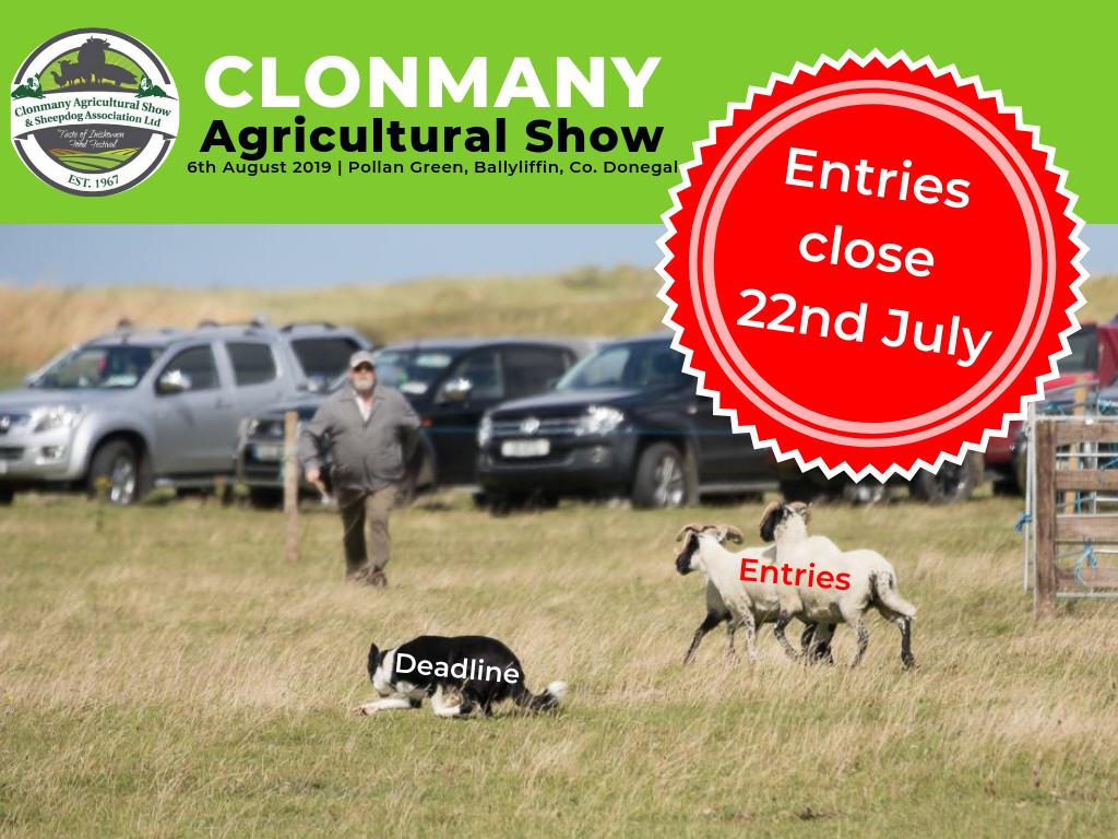 Reminder: The deadline for entries is CREEPING up on us folks, get your entries in by post or email by this Monday 22nd July!
