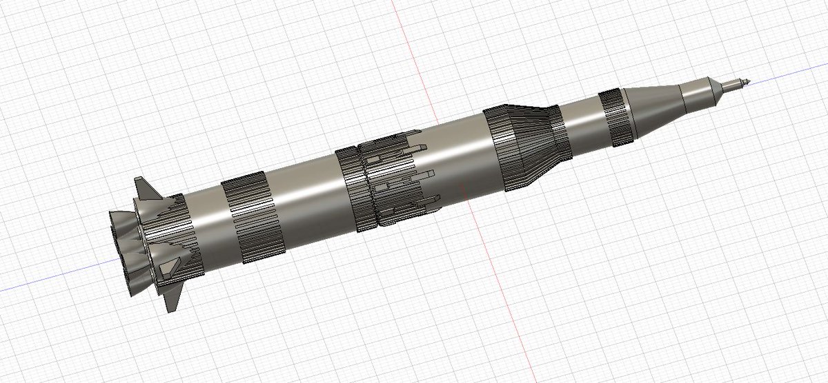 Working on a #oneDayBuild to celebrate #Apollo50th. On hour 6 already, but it's looking good! #MoonLanding50 #Apollo11