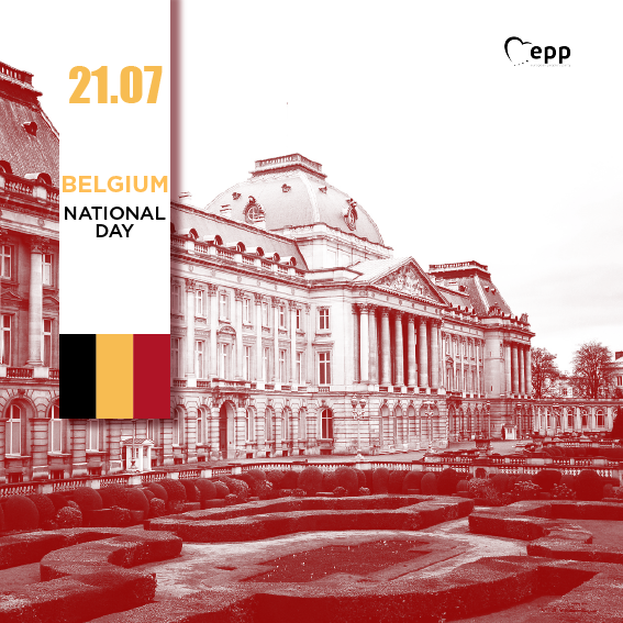 EPP's tweet photo. Bonne fête nationale à tous nos amis belges. Wij wensen alle Belgen een prettige nationale feestdag 🇧🇪
#July21 #21juillet #21Juli https://t.co/BatDJrqEEI