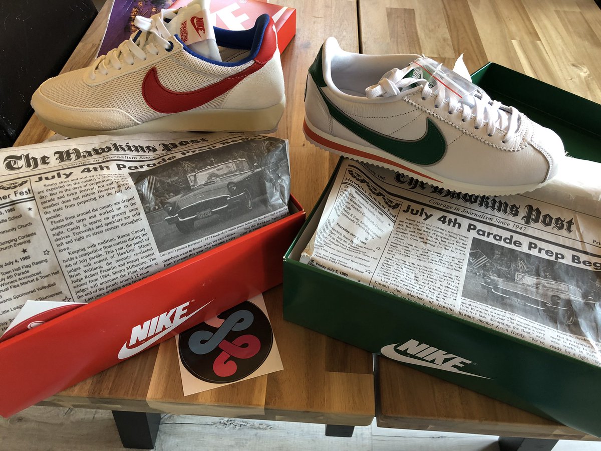 Et bien voilà ! Enfin à la maison 🤗
Nike Stranger Things #nike #tailwind79 #StrangerThings3