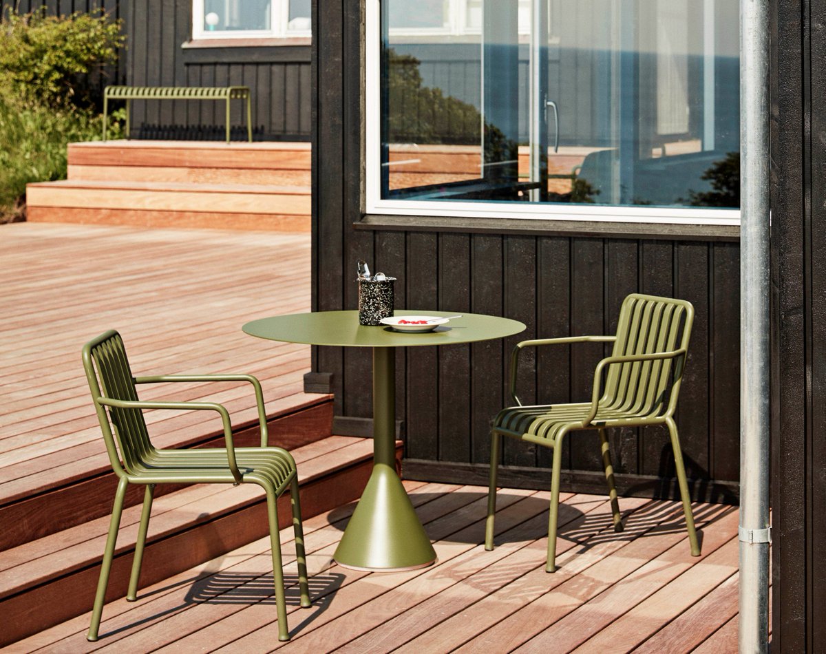 Cimmermann's tweet photo. Summer in Copenhagen Hay Style !! #hayfurniture #alfresco https://t.co/62YjhKfNE6