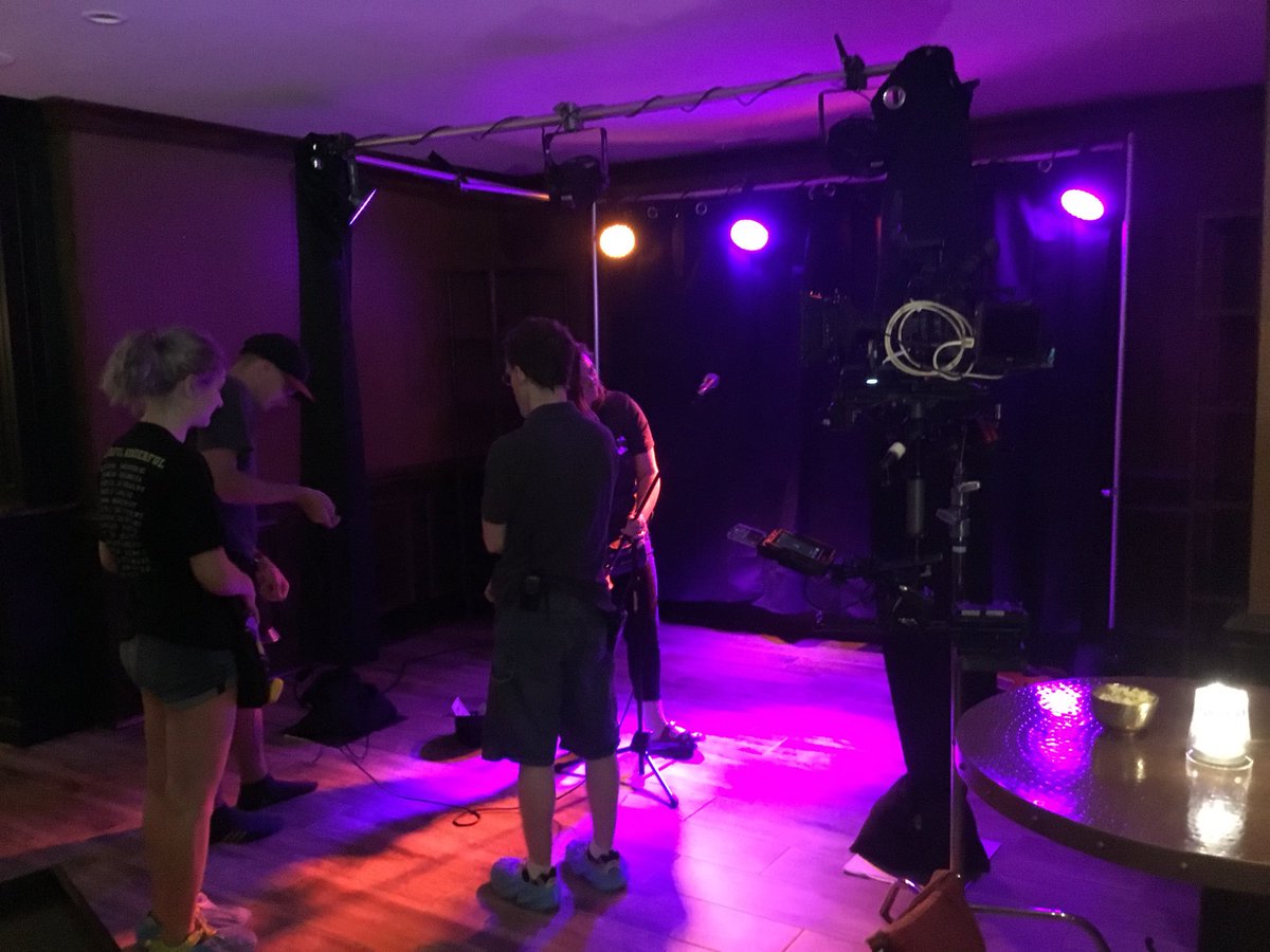 sharonInCO's tweet photo. #BTS of @CONRADseries @JenniferKarum @kellitidmore @atkinsvisuals @HarryJLennix @BJBarber @EricRoberts @HISHAMTAWFIQ  @AndreaSooch  @amanda_buhs @JonAamaas with @keatonsimons music #chicagoseries #crimedrama #humantrafficking #lovethiscastandcrew https://t.co/xZw57Tzogz