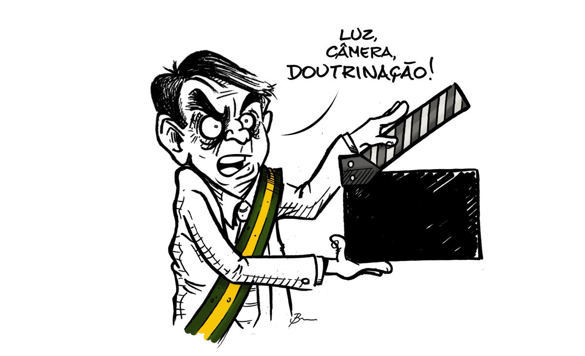 Brum on Twitter: "Charge da Tribuna do Norte #charge #brum #charges  #chargespoliticas #brumchargista #bolsonaro #governofederal  #governobolsonaro #ancine #cinema #cinemanacional #conselhosuperiordocinema  #arte… https://t.co/r29WNLMCSp"