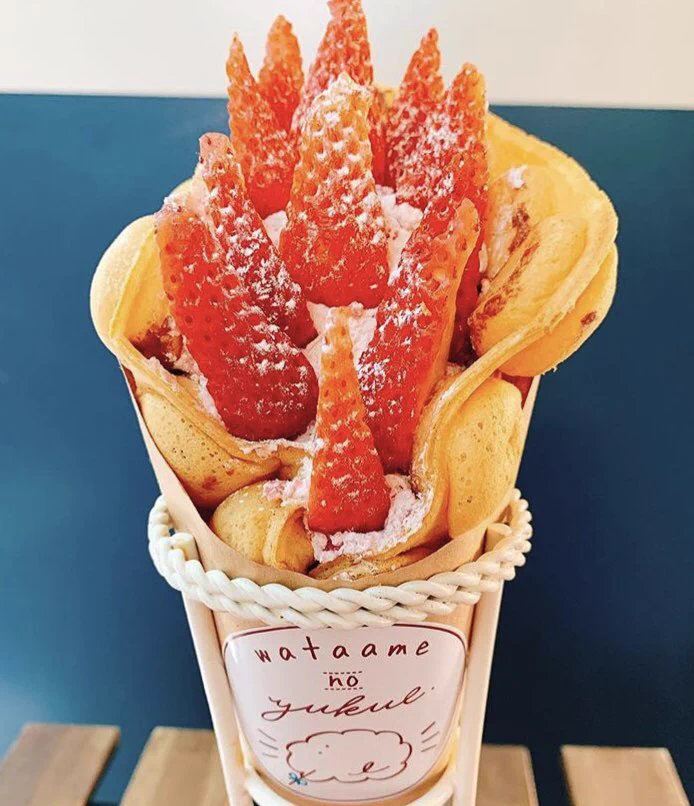 イチゴとワッフルの組み合わせが最強？大阪で食べられる「いちごアルプス」！