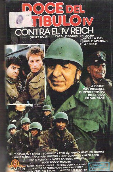 Sagas olvidadas del videoclub: #DoceDelPatíbulo (#TheDirtyDozen, 1967) y sus tardías y televisivas secuelas de 1985, 1987 y 1988. Luego aún existiría una serie de televisión de corta vida.