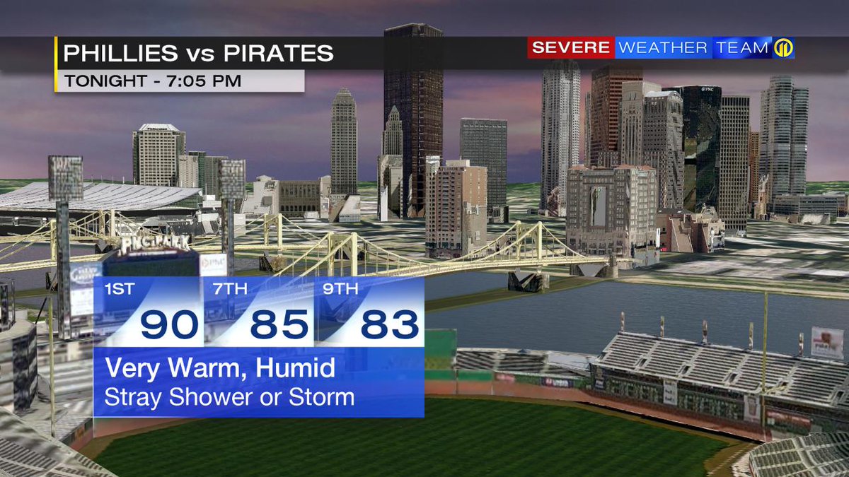 WPXIScott's tweet image. Pirates back tonight!  Biggest question ---&amp;gt;  Will @gbrowniepoints have the window open in the booth or let the AC roll???