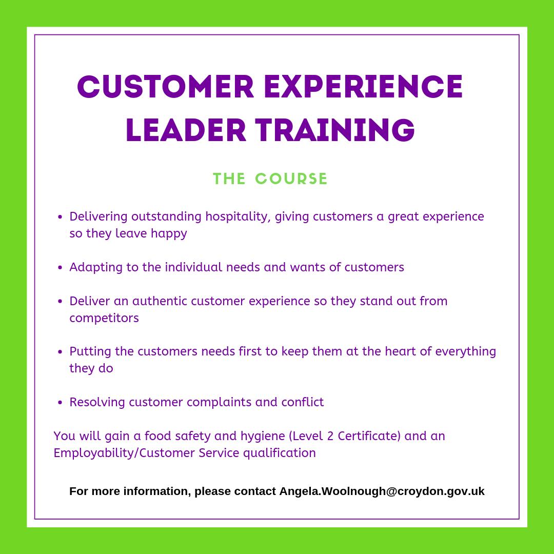 CroydonWorks's tweet photo. 📣FREE TRAINING FOR OVER 50's📣

If you are passionate about giving amazing customer service, this may be the course for you!

PLEASE SHARE
👉https://t.co/HlmrcjbPrO 

#CroydonWorks
#CroydonTraining
#50plus https://t.co/FKOrDchlV6