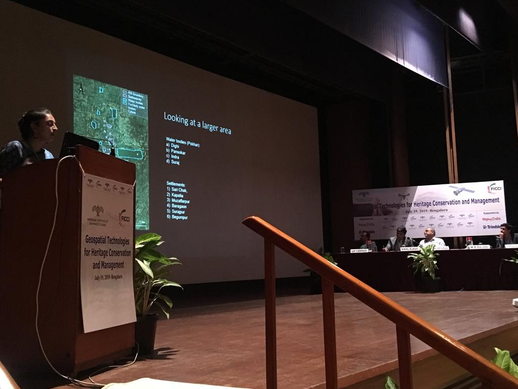 ficci_india's tweet image. Dr Rajani, Associate Prof, NIAS shares case study on the use of Geospatial Technology for Nalanda site at the conference on #GeospatialTechnologies for Heritage Conservation &amp;amp; Management organized by @ficci_india &amp;amp; @NIAS_India.
