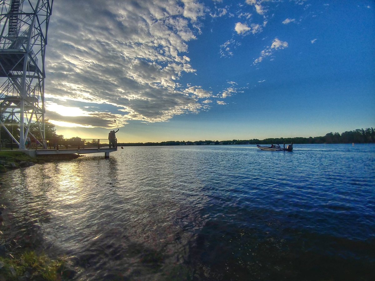 MikeA_TD's tweet photo. Another beautiful day as the @fort_frances #CanadianBassChampionship continues into Day 2! https://t.co/VYGMv4XOvv