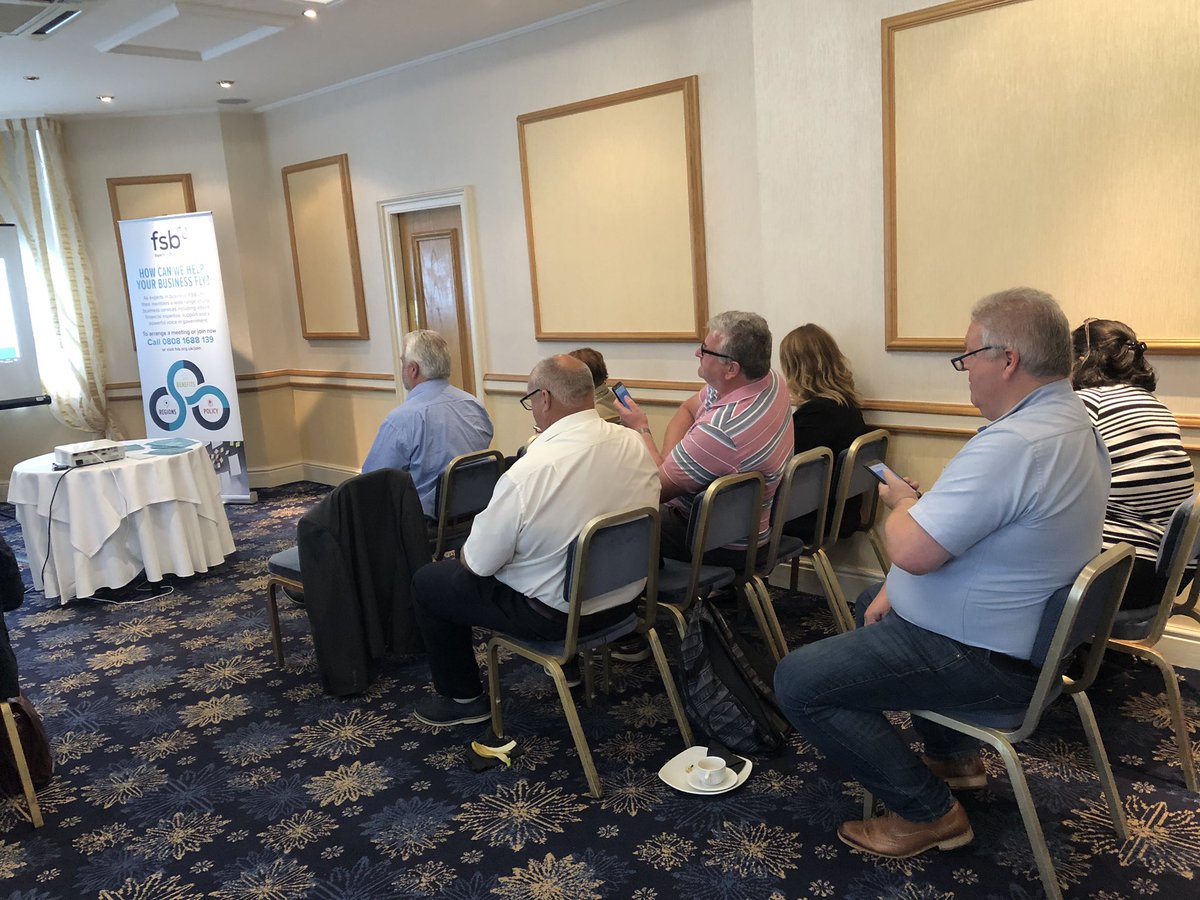 FSBSouthWest's tweet image. @KB_Software_Ltd great start to the presentation today at our @FSBPlymouth networking with Greg Bushell and Sue Haye. Everyone really engaged and using the tech @FSBDevon