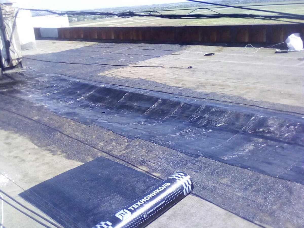 Вир технология ремонта мягкой кровли