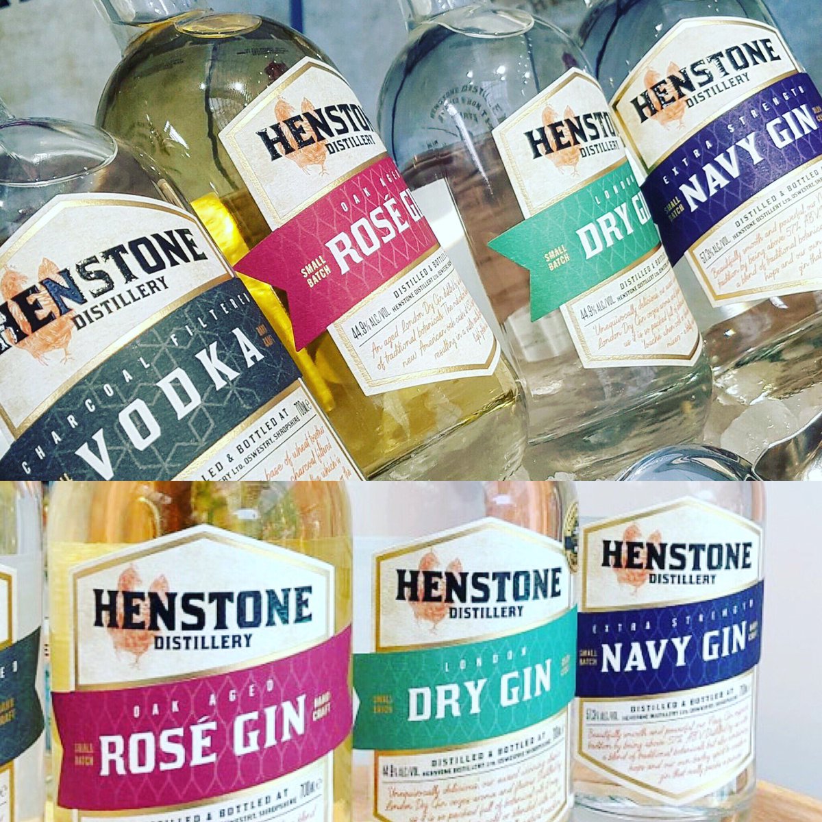 Gillhams have teamed up with Oswestry‘s ‘Award Winning’ Henstone Distillery, to exclusively offer you the whole range of ‘Henstone’ products. Now offering 3 types of Gins and Henstone Vodka. All available to purchase from our awardwinning deli @henstone_distillery <a href="/stonehousebeer/">Stonehouse Beer & BBQ</a>