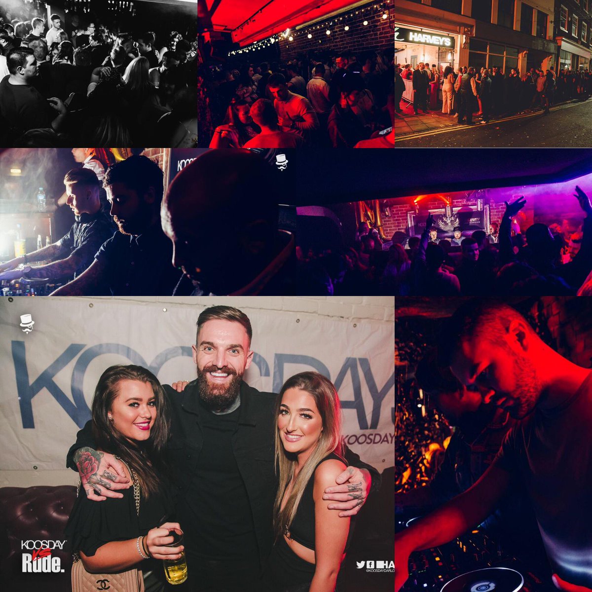 1 Week to go until KOOSDAY returns with special guest AARON CHALMERS! 😎🕺🍾
GLIST/INFO: bit.ly/2LRqtPK
