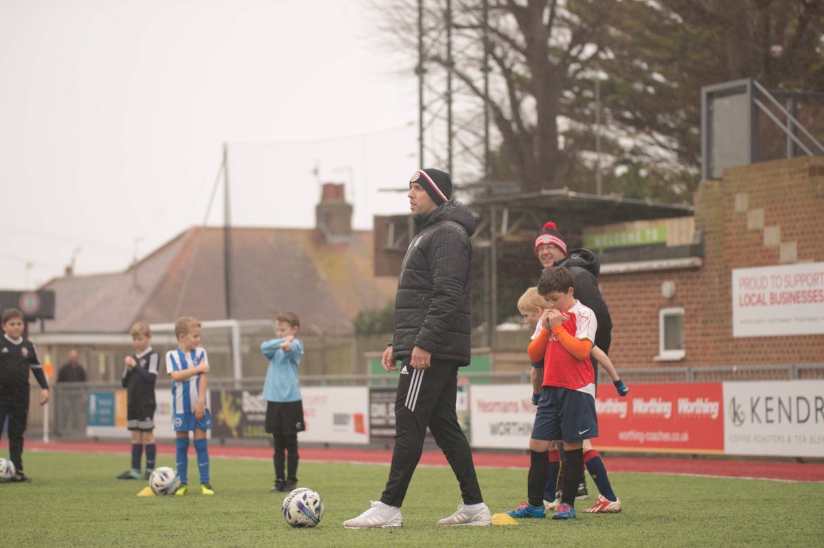 Join First Team Manager, <a href="/adamhinsh/">Adam Hinshelwood</a> &amp; Head of Youth Development, <a href="/AarranRacine/">Aarran Racine</a> every Monday &amp; Tuesday during the schools 6 week summer holidays for these fun packed football camps! ⚽️☀️

Register your interest 👇
mailchi.mp/348cabe122c2/w…

#WeAreWorthing 🐟🔴 #FootballFundays
