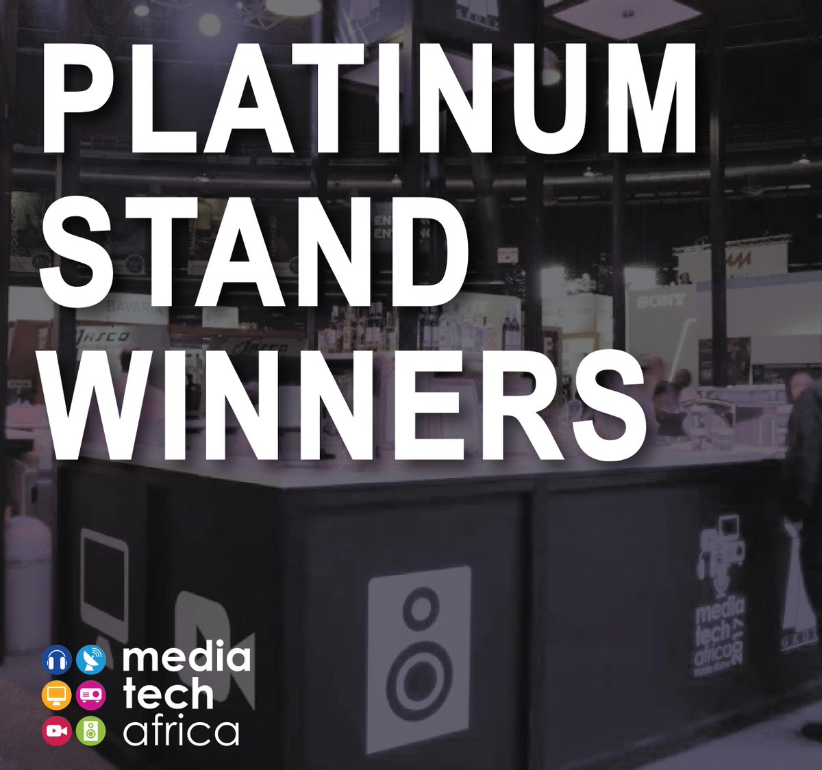 Congrats to our 2019 Platinum Award winners: •  Hot 91.9, • Inala Broadcast
• Protea Electronics • Concilium Technologies • Movievision • Stage Audio Works • Alpha Technologies • Absen • Robe • Spark SA • TV Audio • VIVA Afrika #Congratulations #Winners #Excellence