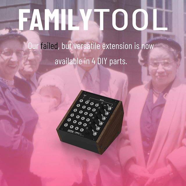 uncprop's tweet photo. Our #familytool is now available as a diy kit! Extend your #dfam #mother32 with our mult or switch or use it as a stand-alone tool - even with any #eurorack module with our optional #psu
#modular #synth #music #studio…

📸 https://t.co/pbBYm5JzYJ via https://t.co/PdM0qTkiXj https://t.co/D9cVZeAphw
