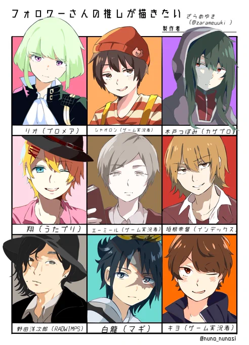 #フォロワーさんの推しが描きたい 
一枚目できました!リクエストありがとうございました。 