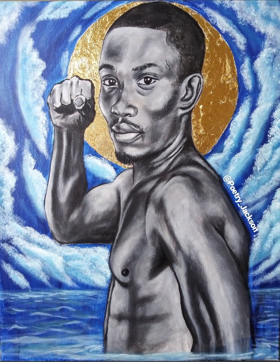 WhoIsPoetryJ's tweet photo. RIP Pernell “Sweet Pea” Whitaker.
"le baptême de Pernell"
Acrylic Painting
16x20
#PoetryJacksonArt #Norfolk #SweetPea #Boxing #ripsweetpea #pernellwhitaker
#sweatpeaart #VA #VAlegend https://t.co/WNgEjw63S2