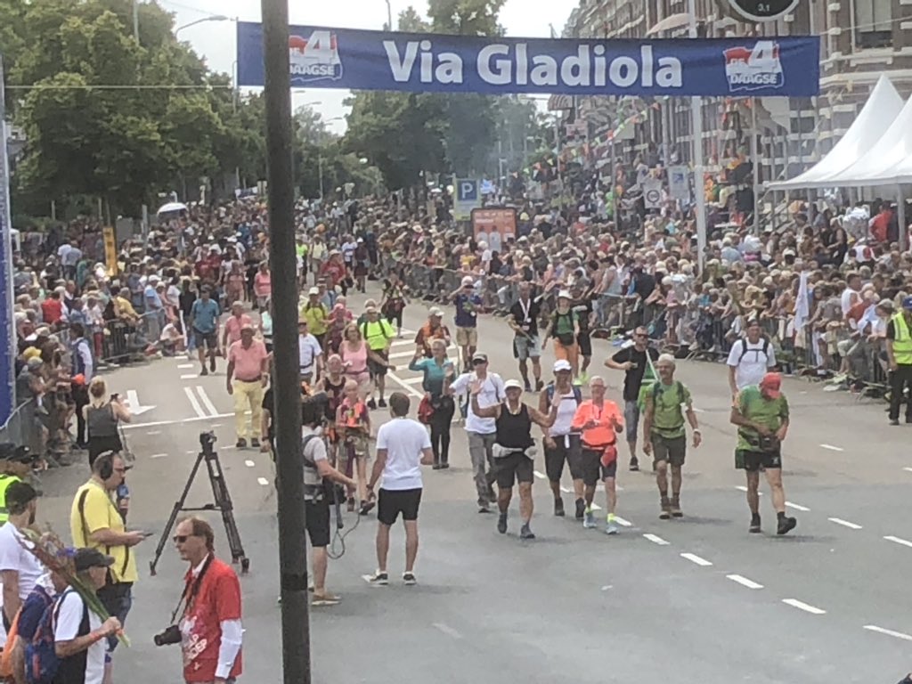 In Nijmegen... ze komen er aan!