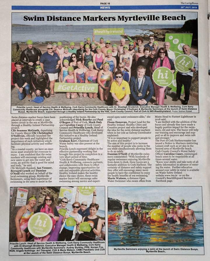 Thanks to the Carrigdhoun Newspaper for publishing my photos &amp; write-up on our new safety buoys in Myrtleville #healthyireland <a href="/Carrigdhounnews/">Carrigdhoun Newpaper</a> <a href="/Berlyn1966/">Bernard</a> <a href="/MyrtlevilleS/">Myrtleville Swimmers</a> @HOS_HandWB_CK <a href="/rnlicrosshaven/">Crosshaven RNLI</a> <a href="/Corkcoco/">Cork County Council</a> <a href="/outdoor_swimmer/">Outdoor Swimmer</a> @PhotosCork @IldsaInfo <a href="/Bunnyconnellan/">Bunnyconnellan Cork</a> <a href="/swimireland/">Swim Ireland</a>