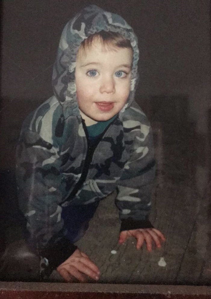 JusticeCottrell's tweet photo. Pt 2 of how cute Russ was as a kid😭💜 https://t.co/MaWMs0ycyY