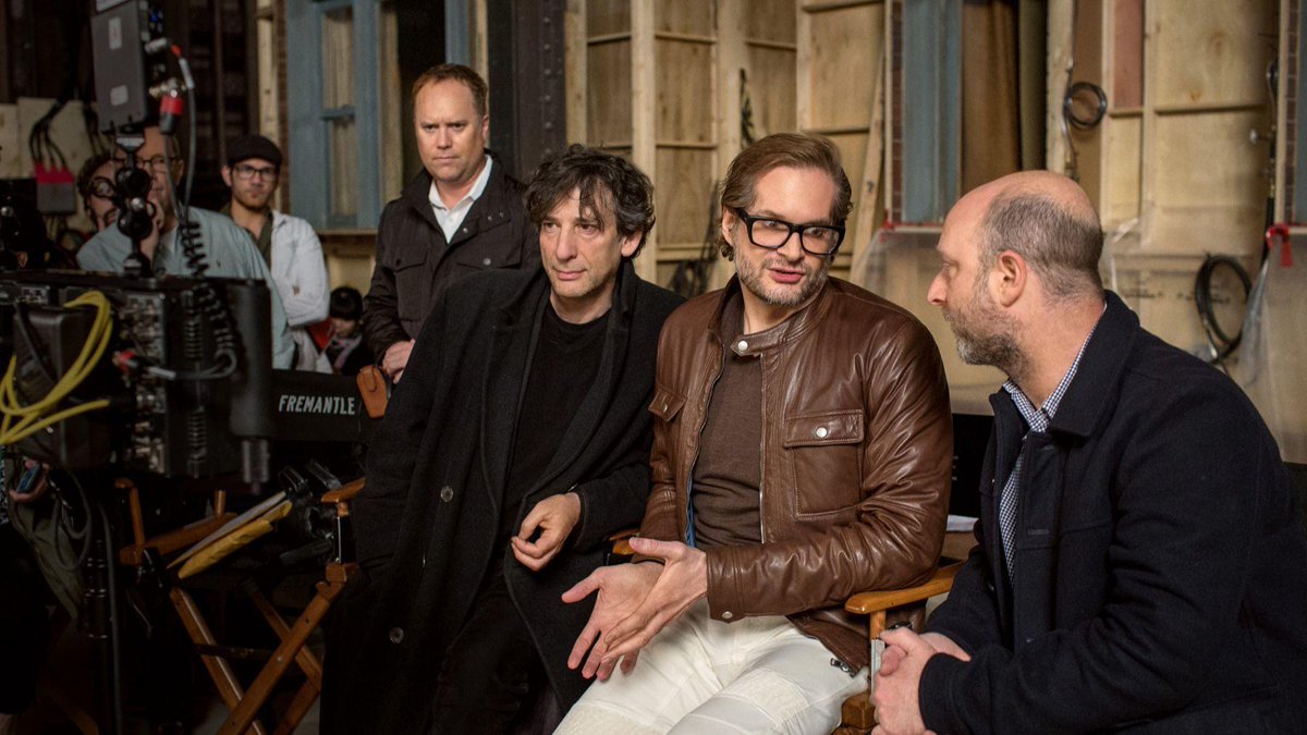 Just to keep the record complete, here's the 3rd part:And Bryan Fuller worked on S1 of Neil Gaiman's  @americangodsus.The world is small :)))
