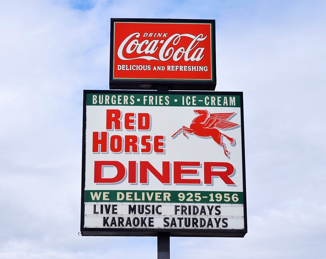 Red Horse Diner in Ellensburg Washington #Ellensburg #WashingtonState #Diner #OldScool #CoolPlaces