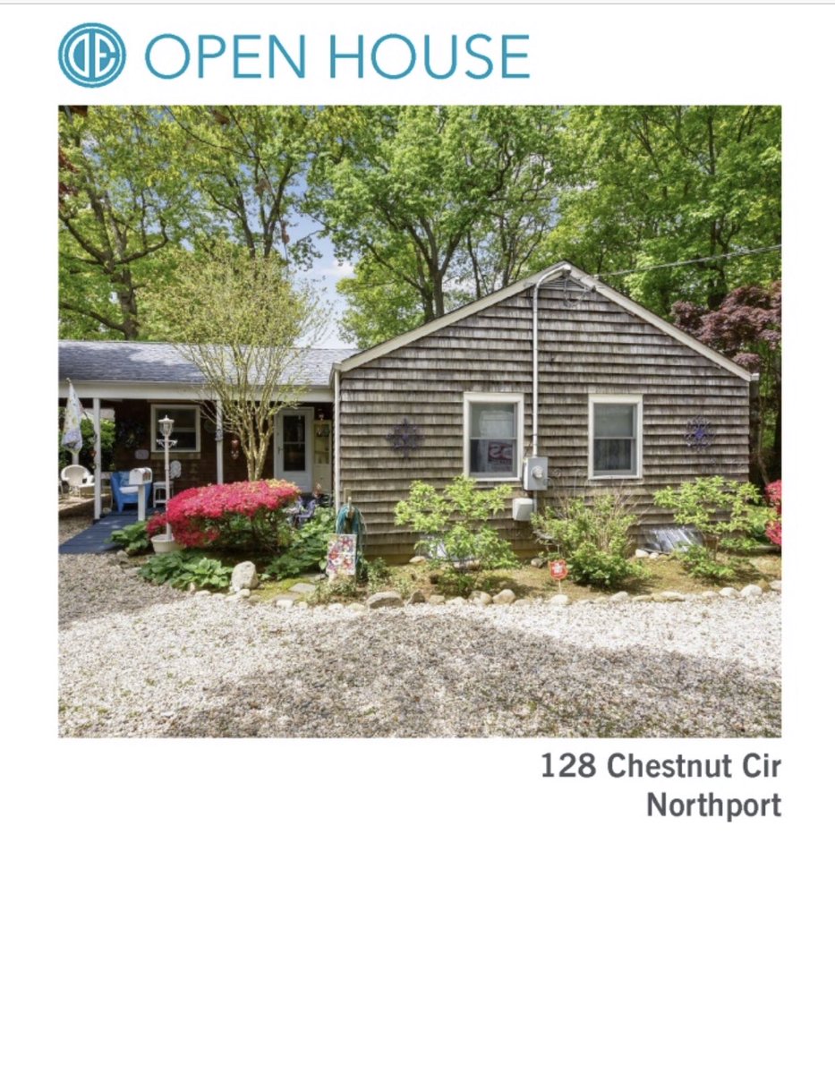 Open House Saturday/Sunday 12:30-2:30 July 20th 21st —seller wants to hear Allll OFFERS!!  - great opportunity - Northport Village, low taxes, beautiful property, lots of potential!!  Pass it on ! #OpenHouse #Northportliving #homebuilding #homebuyers #FirstTime #HomeSweetHome