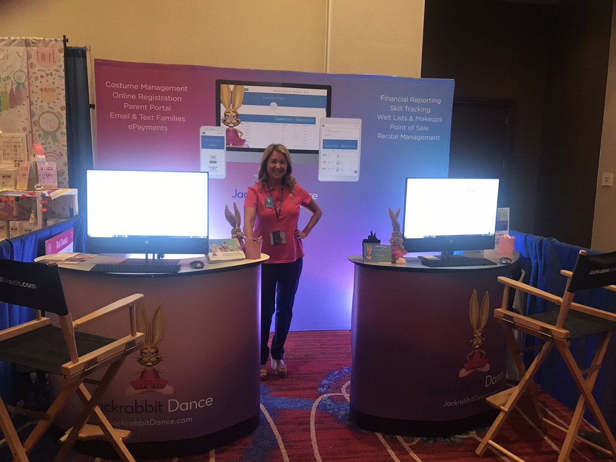 JackrabbitTech's tweet image. Looking forward to meeting so many of you today at #DLTC2019 Dance Life Teacher Conference!  #jackrabbittech #ideas