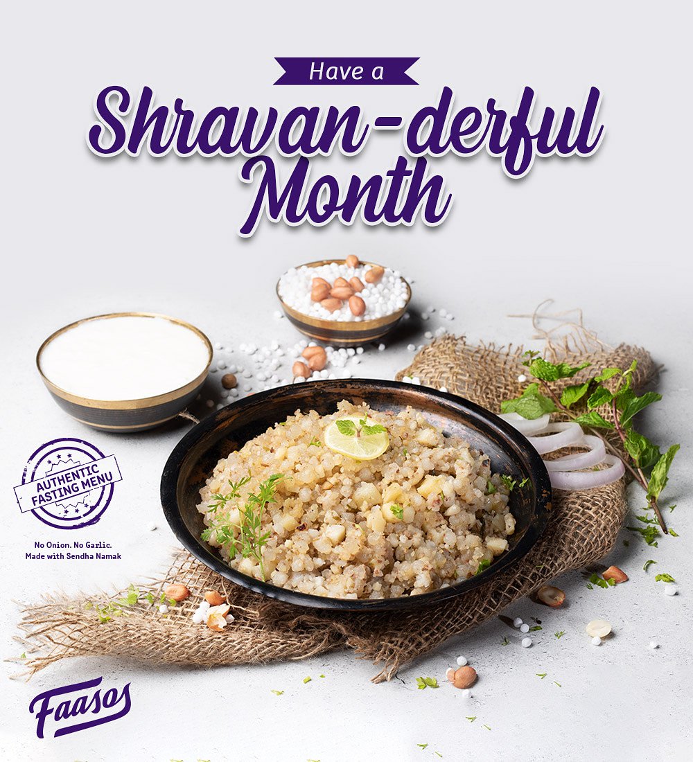 faasos's tweet photo. Make this Shravan wonderful with our 'Shravan-derful' menu!
Order now from https://t.co/Z6hmyOH1JO or from Faasos App 💜
.
.
.
.
.
.
#shravanmonth #shravanready #shravanmas #shravan #shravanspecial #shravani #fridaymotivation #Fridayfeels #shravanfast #fasting #sabudanakhichdi https://t.co/EmYM6MHtuB
