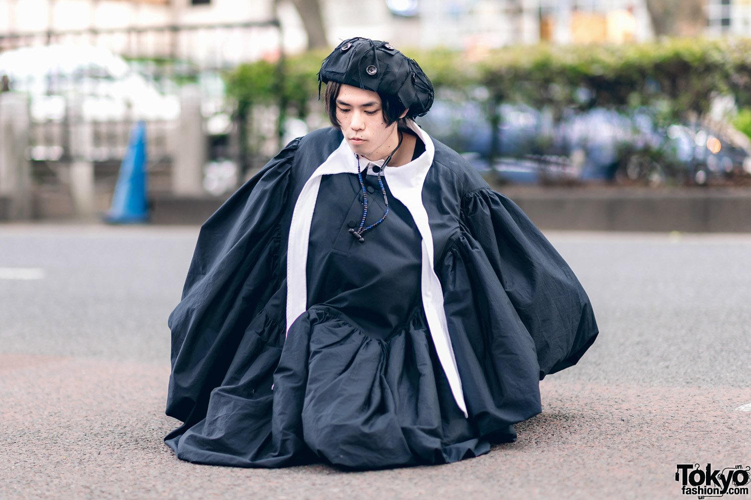 Tokyo Fashion on X: 20-year-old Japanese stylist Fumidon on the street in  Harajuku wearing an iconic rope print jacket by the late Tokyo-based  designer Christopher Nemeth with a Nemeth hat, Nemeth tie