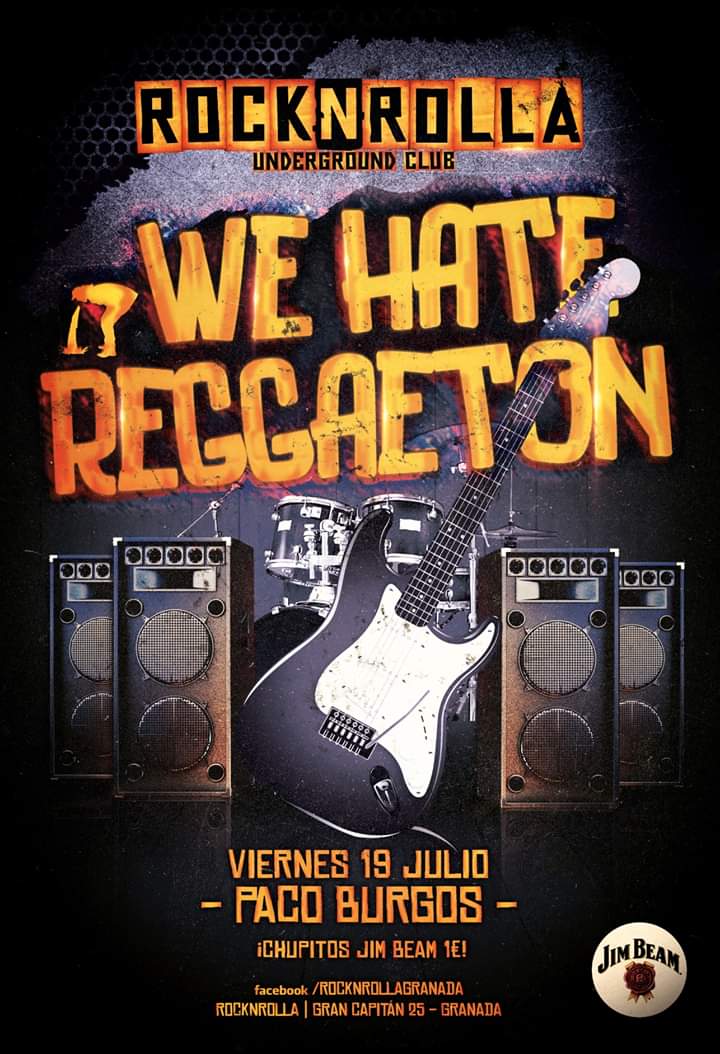 Esta noche en <a href="/rocknrollagr/">RockNRolla Underground Club</a> #Sesiondj 02 H. #Granada #rock #música #fiesta