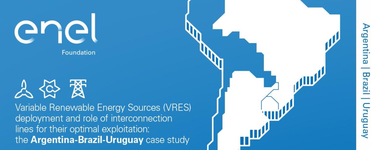 cesispa's tweet photo. Results of the 2° research cluster of @EnelFoundation and @cesispa’s reports on
#renewables are available. Discover more on the case of #Argentina, #Brazil
&amp; Uruguay: https://t.co/msSiyo3vlH  #EFResearch #VRES @MikeHudema @MarkPlackett1 https://t.co/3DOEf0Ywwv